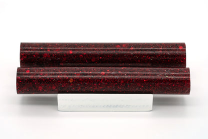 Resin pen blanks - Blood Red Glitter