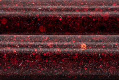 Resin pen blanks - Blood Red Glitter