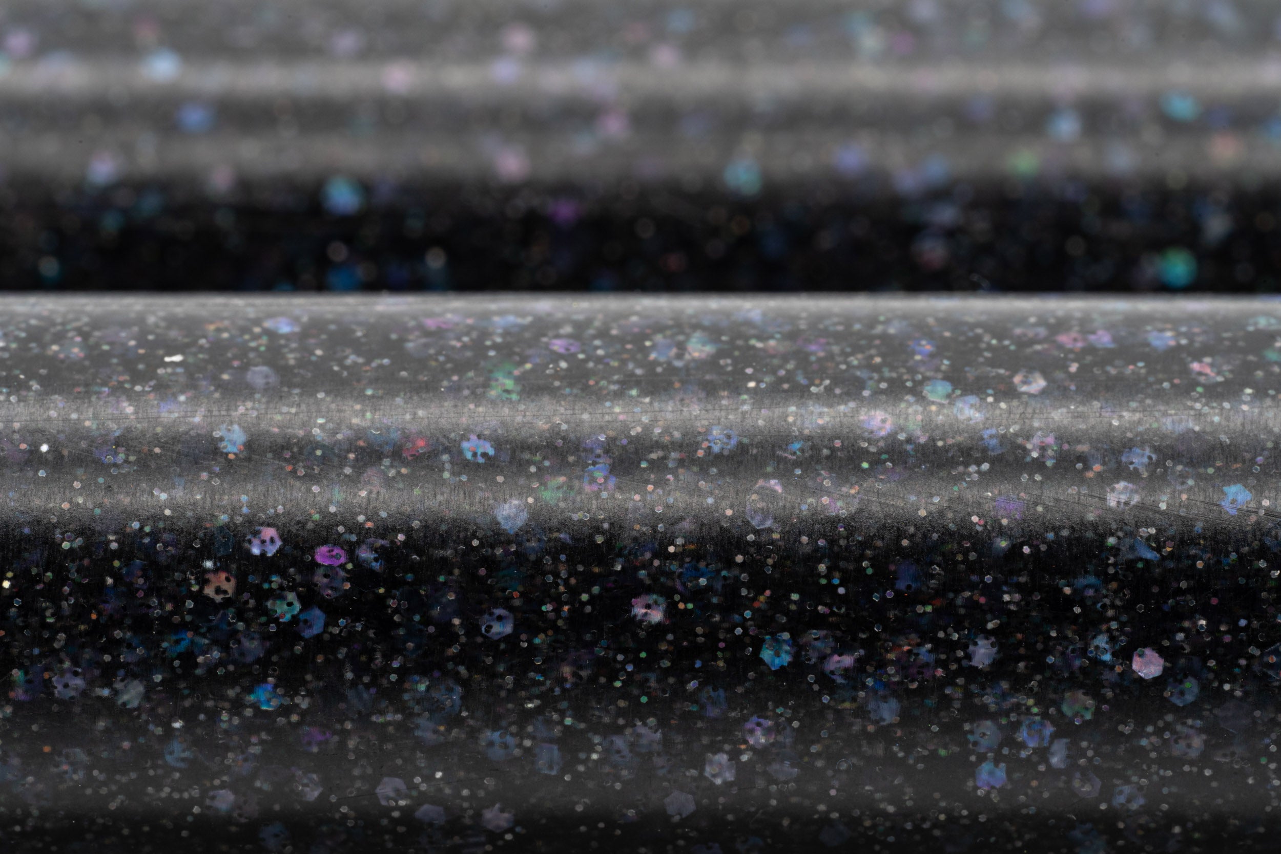 Resin pen blanks - Dark Dazzle Glitter