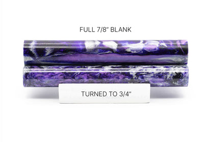 Resin pen blanks - Delirium