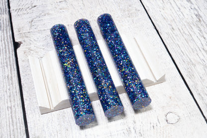 Bespoke resin pen blanks - Funfetti Glitter