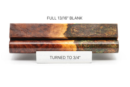 Hybrid pen blanks - Red Mallee Burl