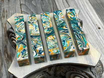 Resin pen blanks - Miami Football - Forge & Script