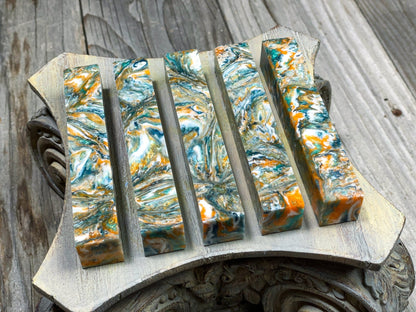 Resin pen blanks - Miami Football - Forge & Script